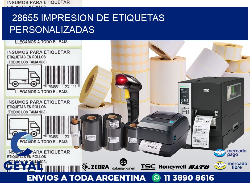 28655 IMPRESION DE ETIQUETAS PERSONALIZADAS