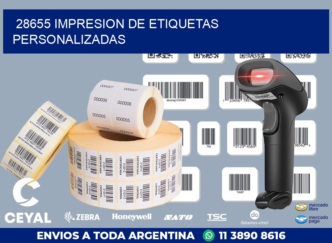 28655 IMPRESION DE ETIQUETAS PERSONALIZADAS