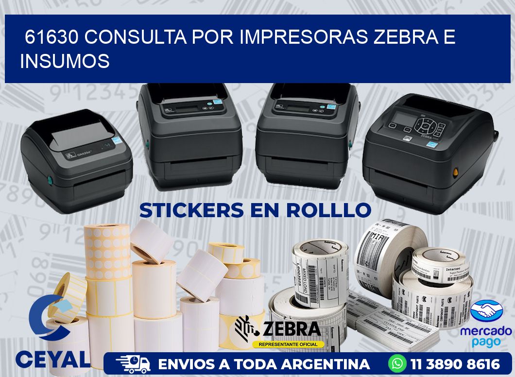 61630 CONSULTA POR IMPRESORAS ZEBRA E INSUMOS
