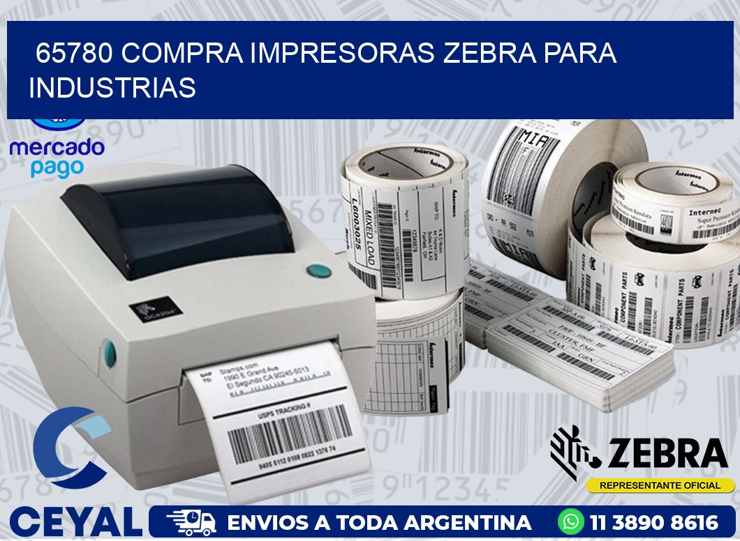 65780 COMPRA IMPRESORAS ZEBRA PARA INDUSTRIAS