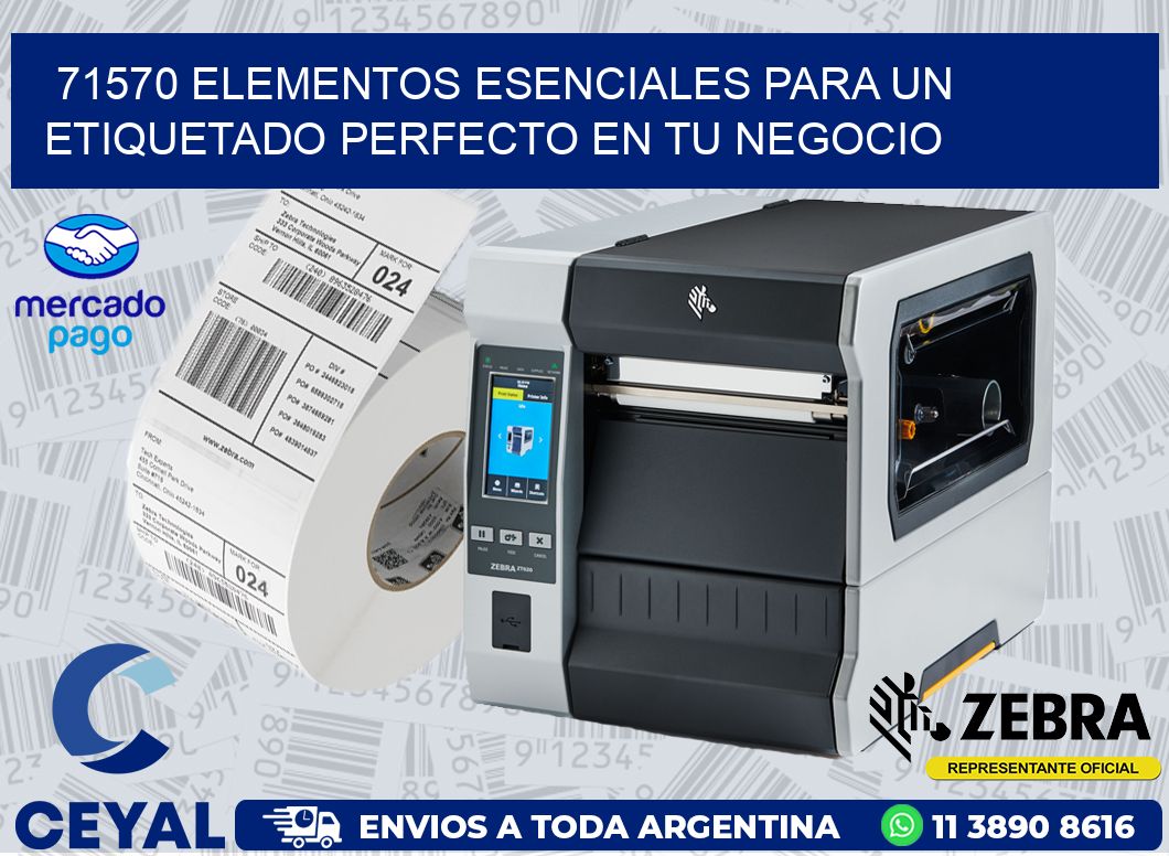 71570 ELEMENTOS ESENCIALES PARA UN ETIQUETADO PERFECTO EN TU NEGOCIO