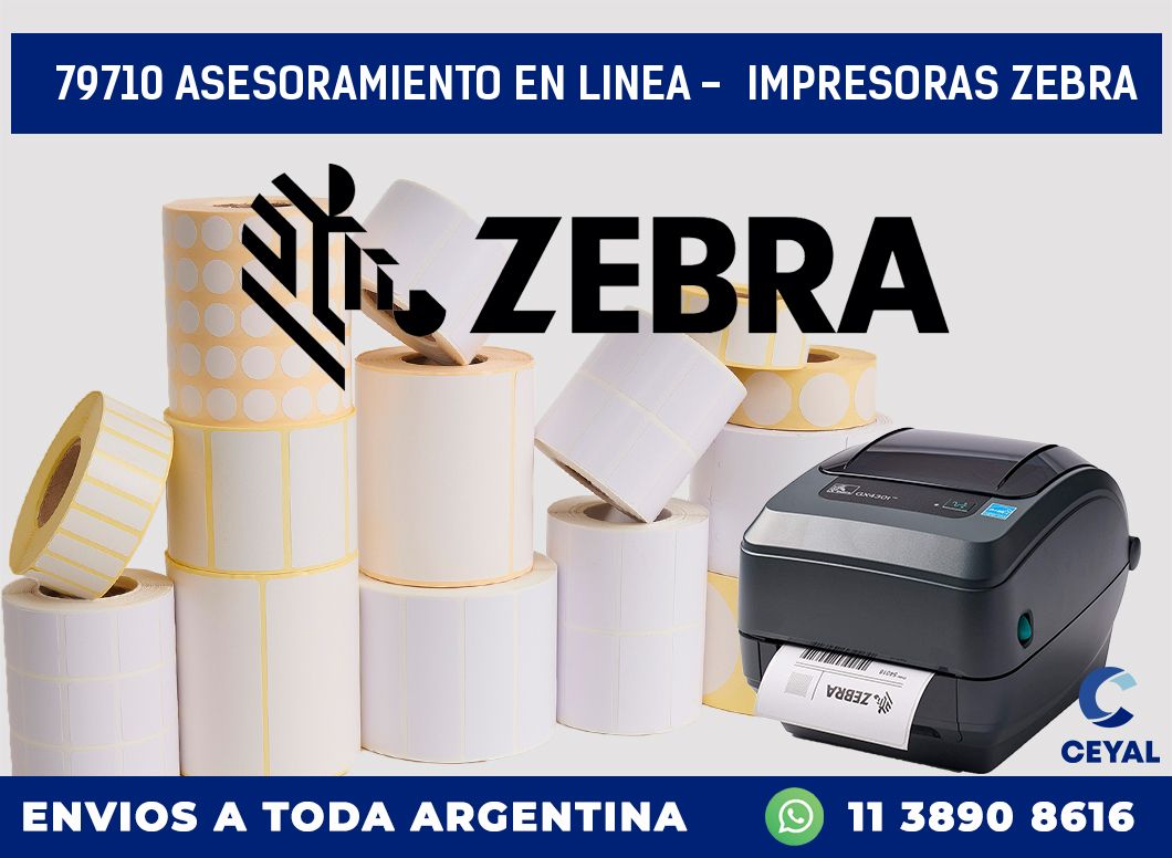 79710 ASESORAMIENTO EN LINEA –  IMPRESORAS ZEBRA