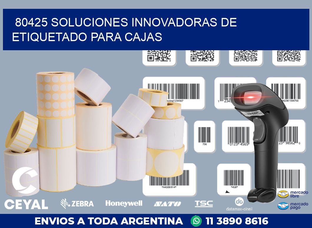 80425 SOLUCIONES INNOVADORAS DE ETIQUETADO PARA CAJAS