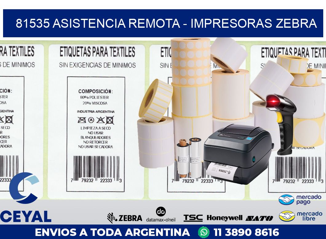81535 ASISTENCIA REMOTA - IMPRESORAS ZEBRA