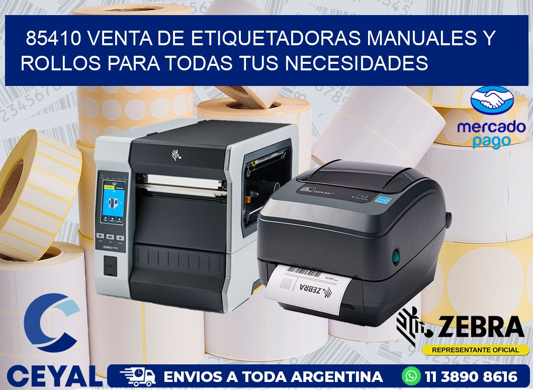 85410 VENTA DE ETIQUETADORAS MANUALES Y ROLLOS PARA TODAS TUS NECESIDADES