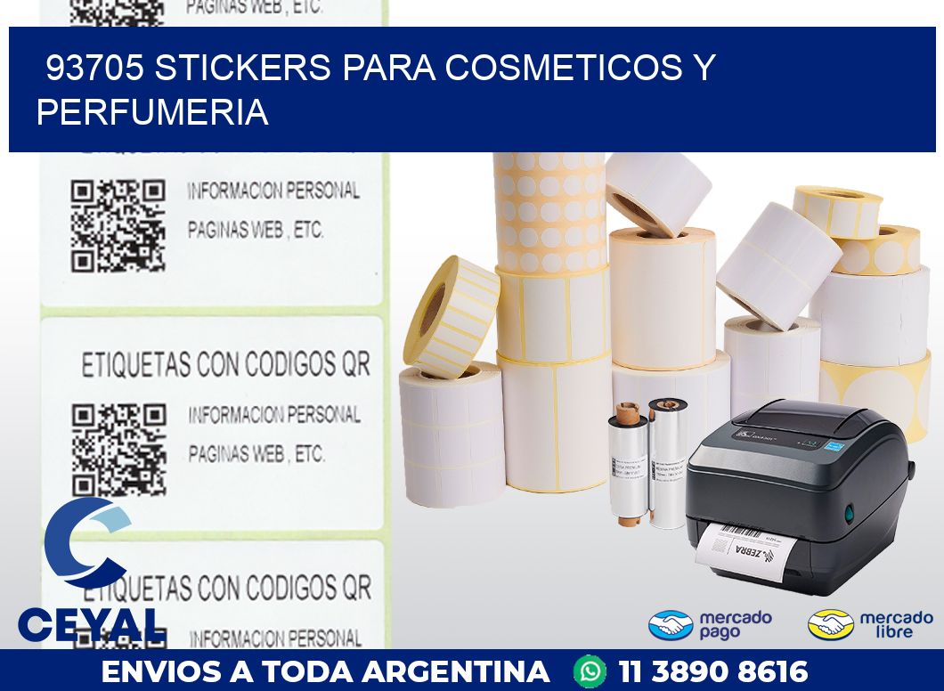 93705 STICKERS PARA COSMETICOS Y PERFUMERIA