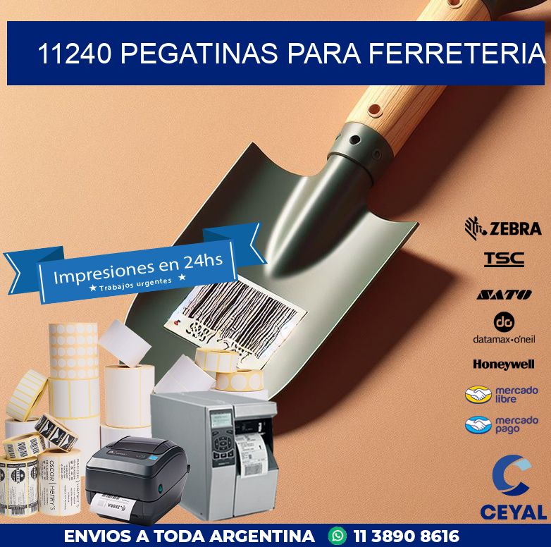 11240 PEGATINAS PARA FERRETERIA