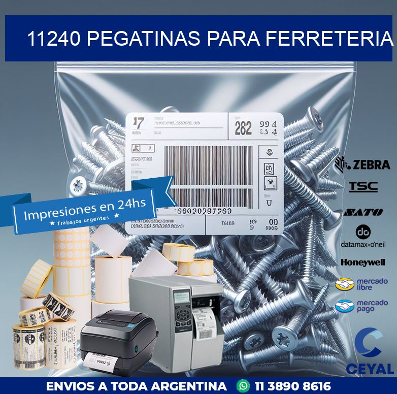 11240 PEGATINAS PARA FERRETERIA