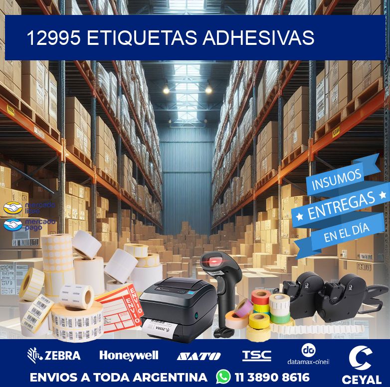 12995 ETIQUETAS ADHESIVAS