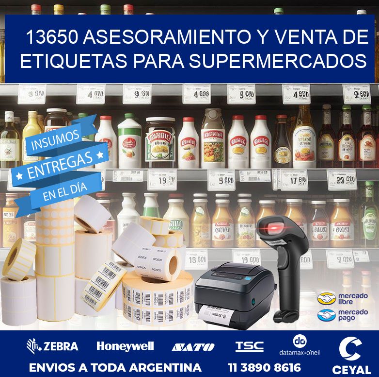 13650 ASESORAMIENTO Y VENTA DE ETIQUETAS PARA SUPERMERCADOS