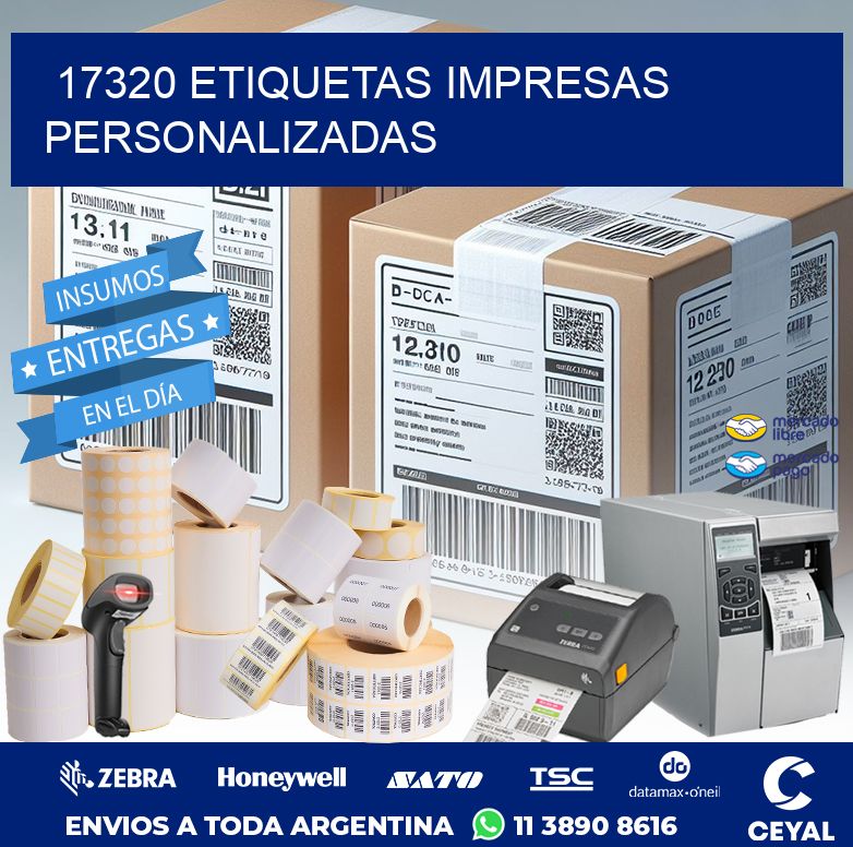 17320 ETIQUETAS IMPRESAS PERSONALIZADAS