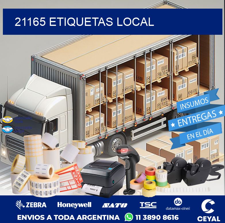 21165 ETIQUETAS LOCAL