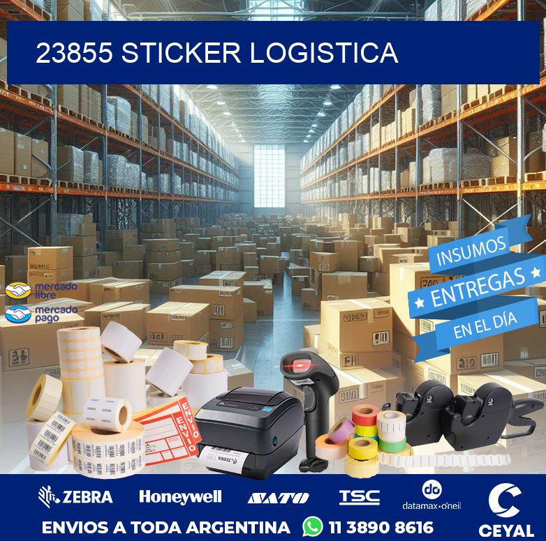 23855 STICKER LOGISTICA