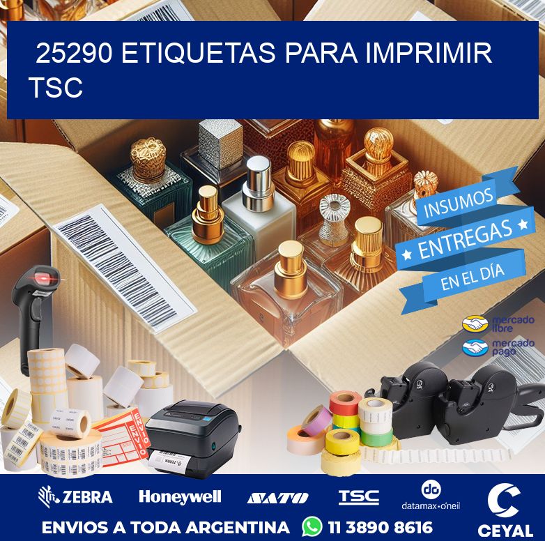 25290 ETIQUETAS PARA IMPRIMIR TSC