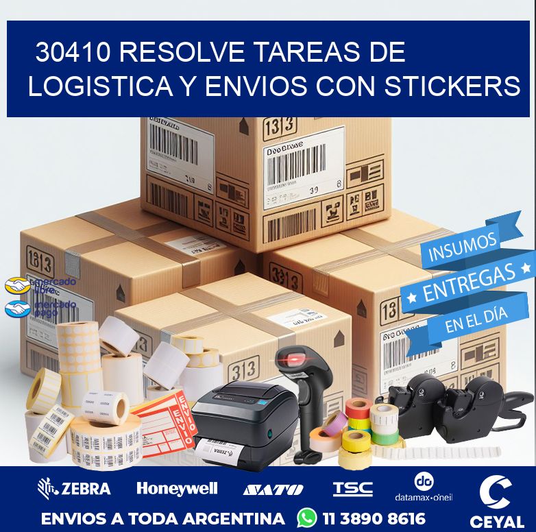 30410 RESOLVE TAREAS DE LOGISTICA Y ENVIOS CON STICKERS
