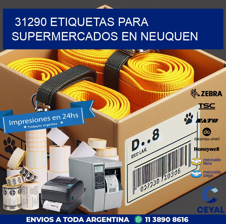 31290 ETIQUETAS PARA SUPERMERCADOS EN NEUQUEN