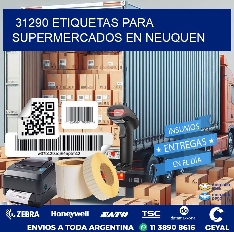 31290 ETIQUETAS PARA SUPERMERCADOS EN NEUQUEN