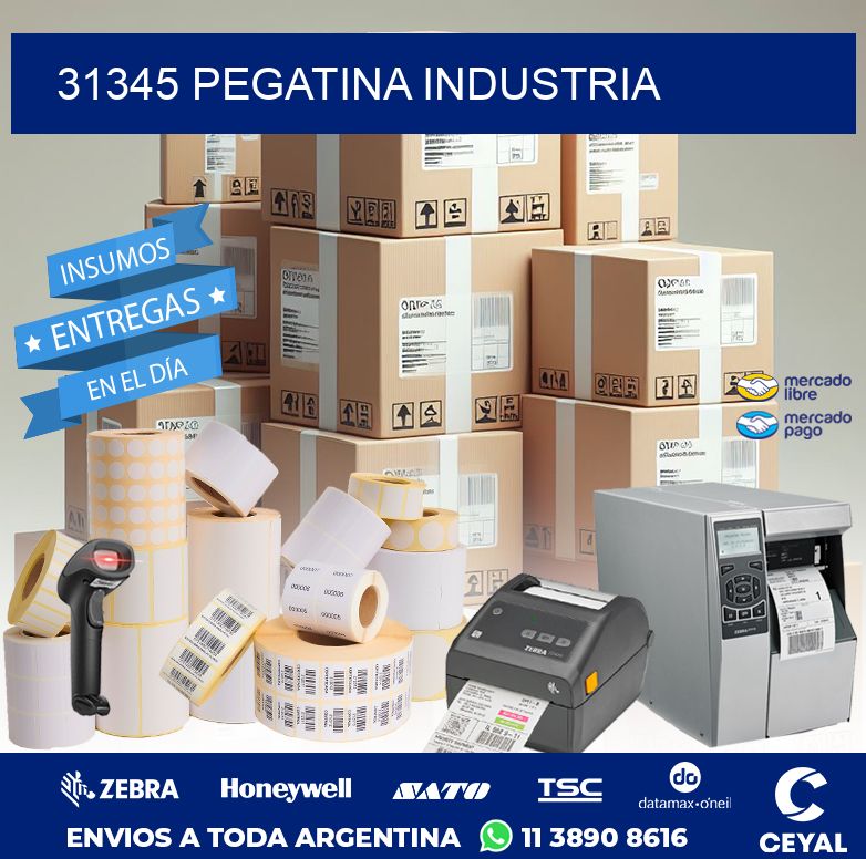 31345 PEGATINA INDUSTRIA