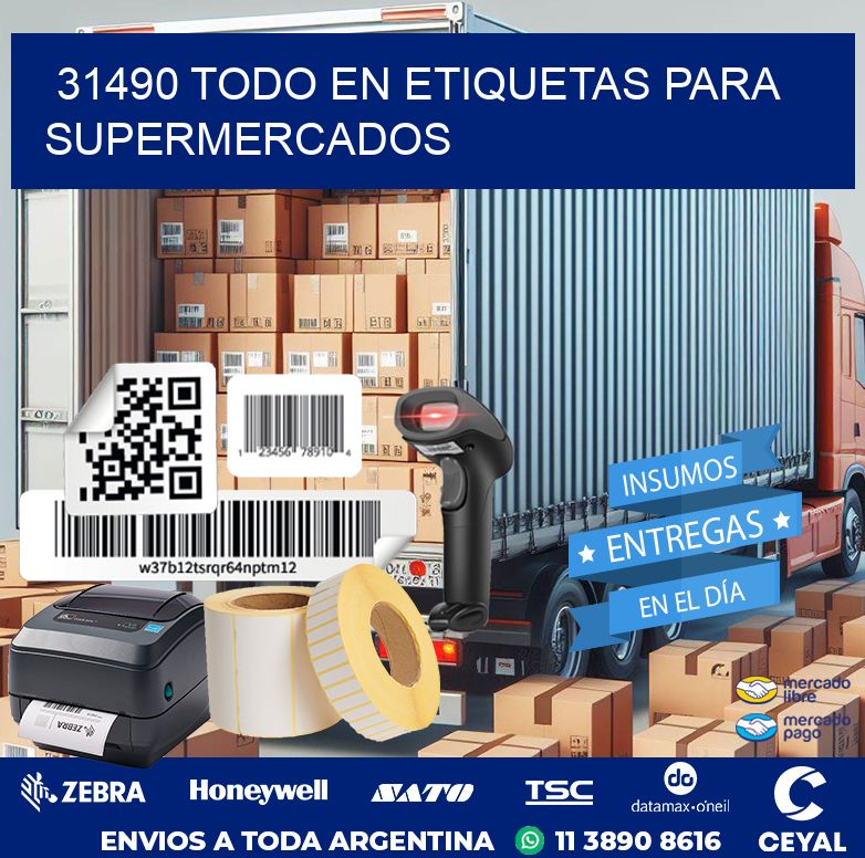 31490 TODO EN ETIQUETAS PARA SUPERMERCADOS