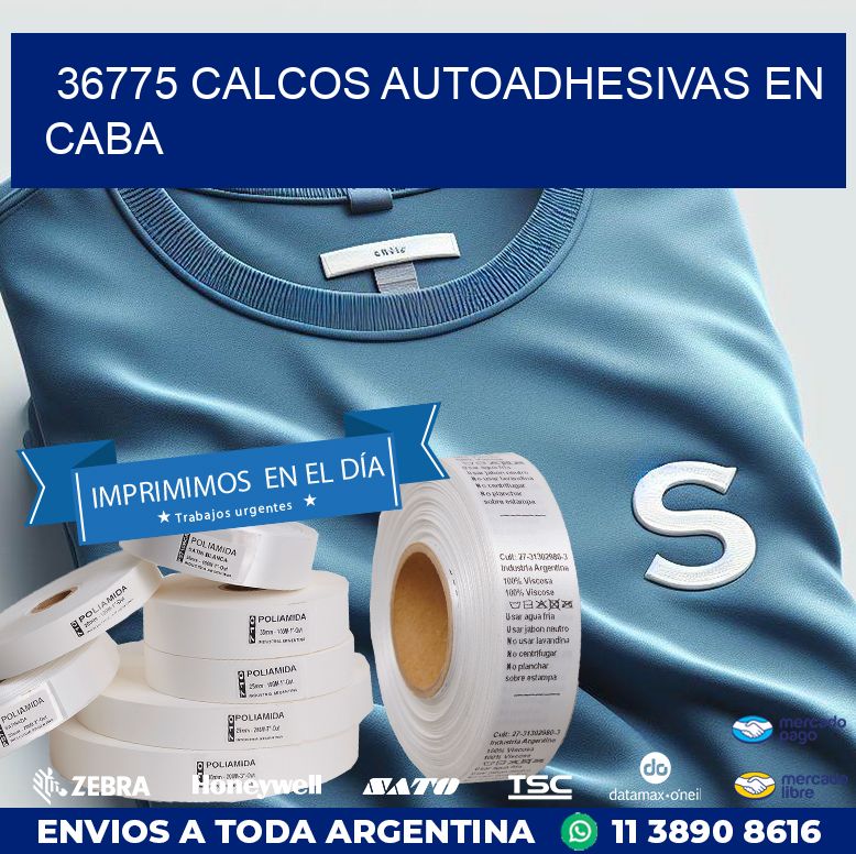 36775 CALCOS AUTOADHESIVAS EN CABA