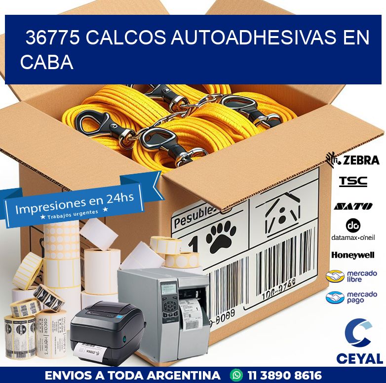 36775 CALCOS AUTOADHESIVAS EN CABA