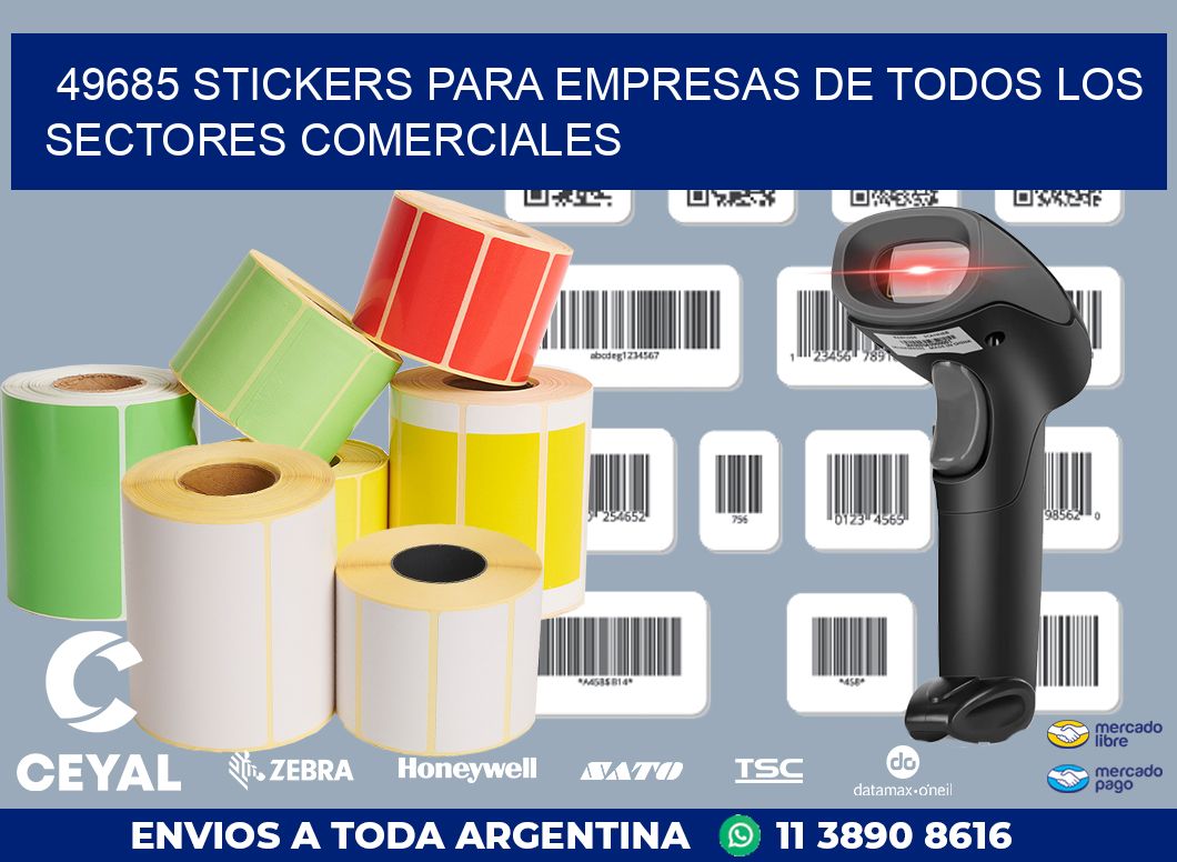 49685 STICKERS PARA EMPRESAS DE TODOS LOS SECTORES COMERCIALES