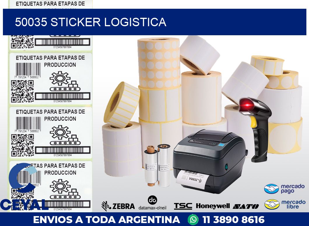 50035 STICKER LOGISTICA