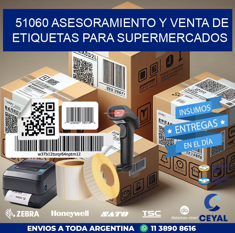 51060 ASESORAMIENTO Y VENTA DE ETIQUETAS PARA SUPERMERCADOS