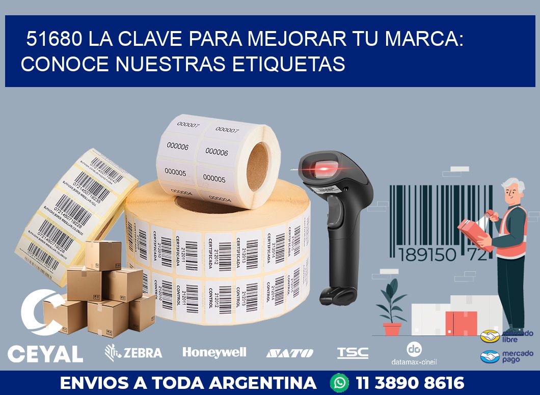 51680 LA CLAVE PARA MEJORAR TU MARCA: CONOCE NUESTRAS ETIQUETAS
