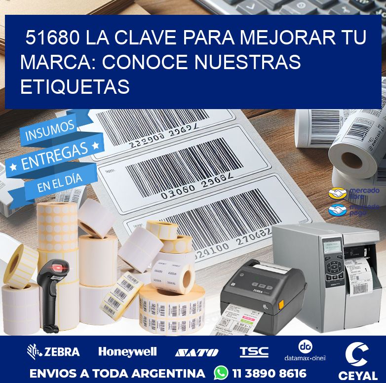 51680 LA CLAVE PARA MEJORAR TU MARCA: CONOCE NUESTRAS ETIQUETAS