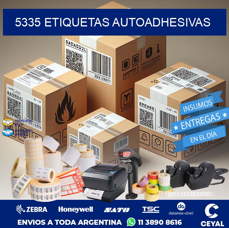 5335 ETIQUETAS AUTOADHESIVAS