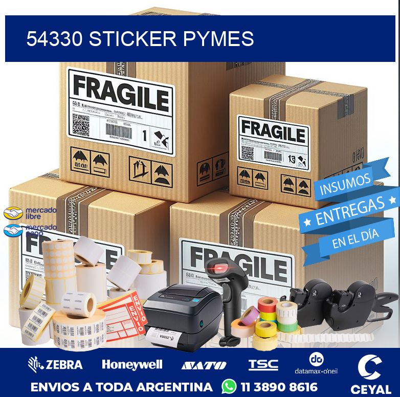 54330 STICKER PYMES