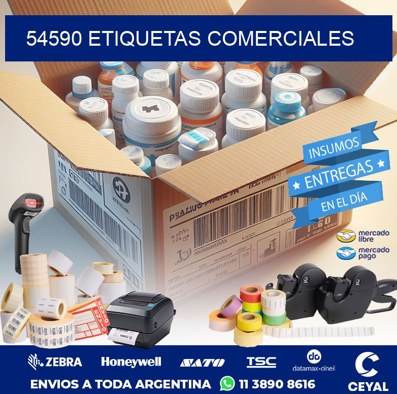 54590 ETIQUETAS COMERCIALES