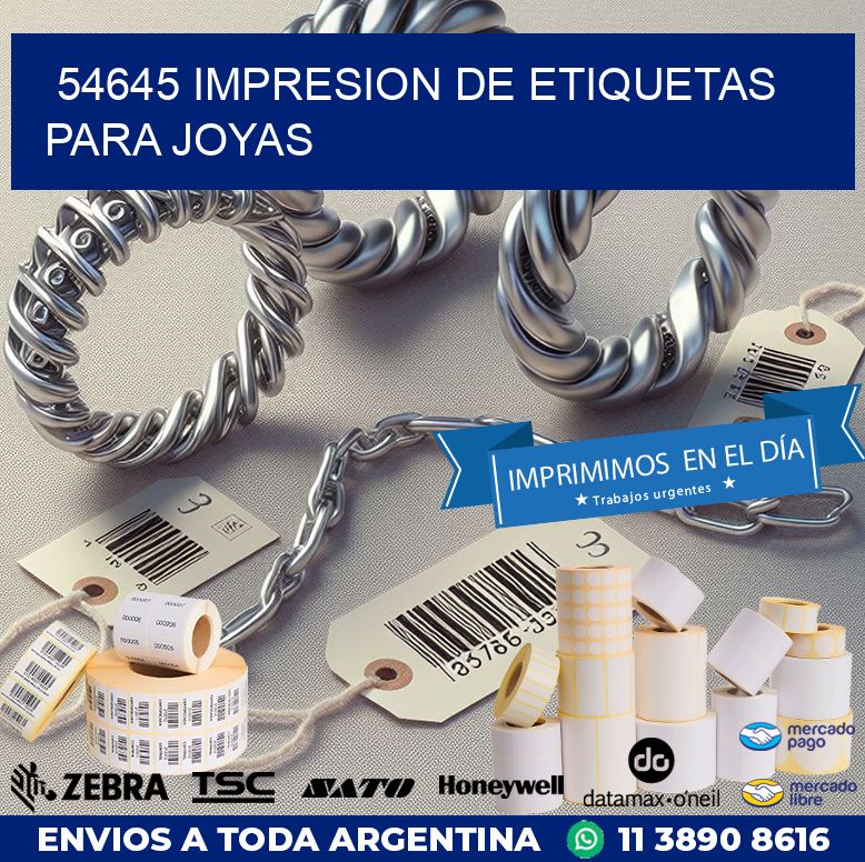 54645 IMPRESION DE ETIQUETAS PARA JOYAS