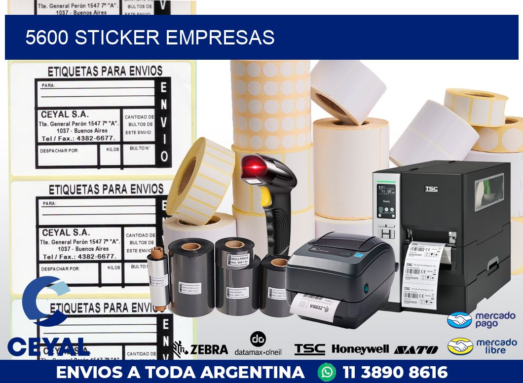 5600 STICKER EMPRESAS