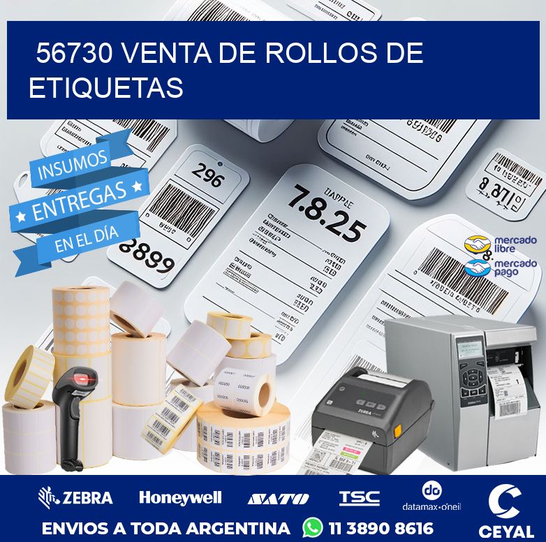 56730 VENTA DE ROLLOS DE ETIQUETAS