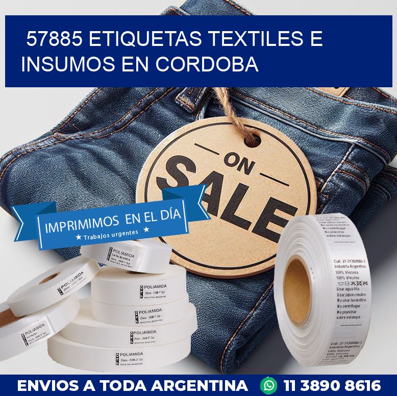57885 ETIQUETAS TEXTILES E INSUMOS EN CORDOBA