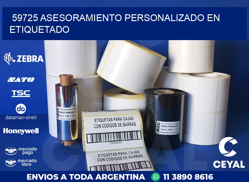 59725 ASESORAMIENTO PERSONALIZADO EN ETIQUETADO