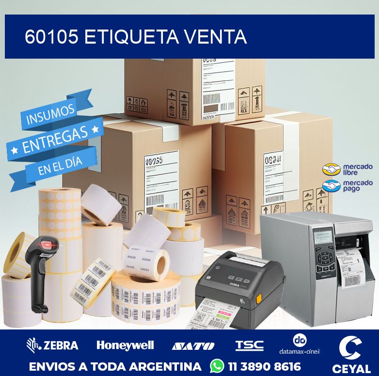 60105 ETIQUETA VENTA