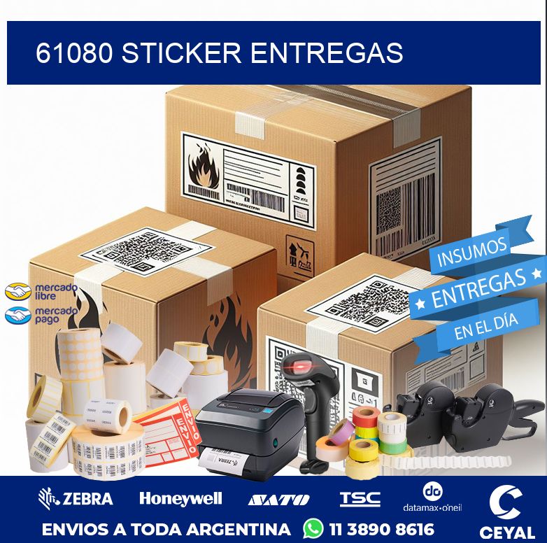 61080 STICKER ENTREGAS