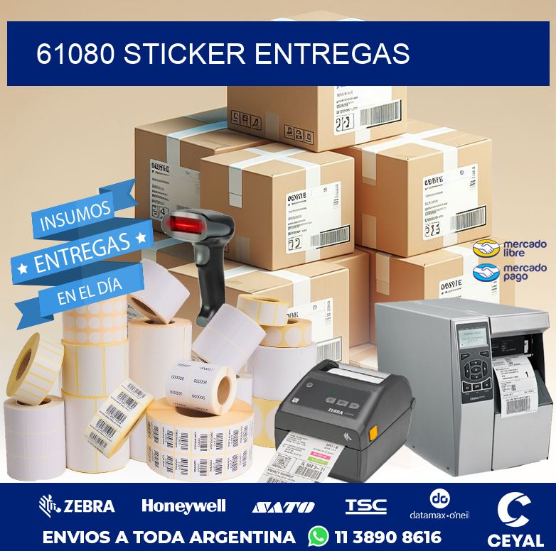 61080 STICKER ENTREGAS