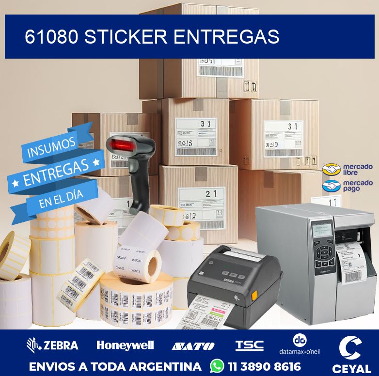 61080 STICKER ENTREGAS