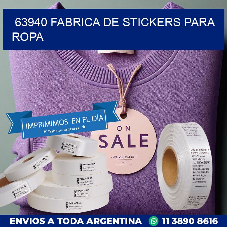 63940 FABRICA DE STICKERS PARA ROPA
