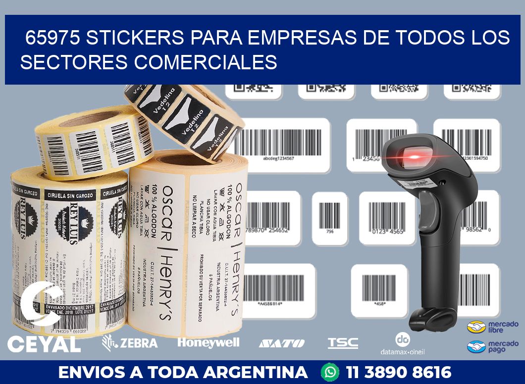 65975 STICKERS PARA EMPRESAS DE TODOS LOS SECTORES COMERCIALES