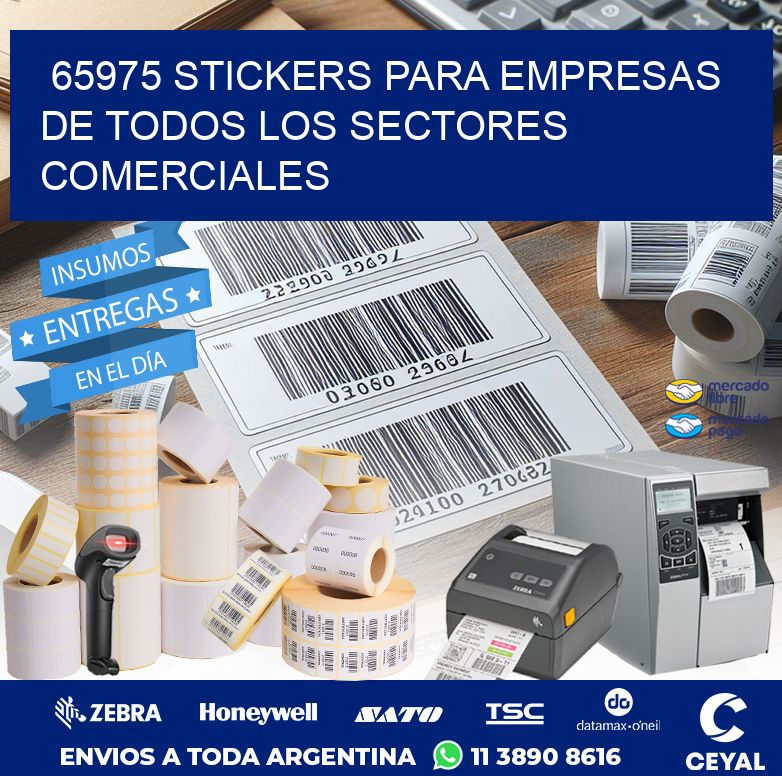 65975 STICKERS PARA EMPRESAS DE TODOS LOS SECTORES COMERCIALES