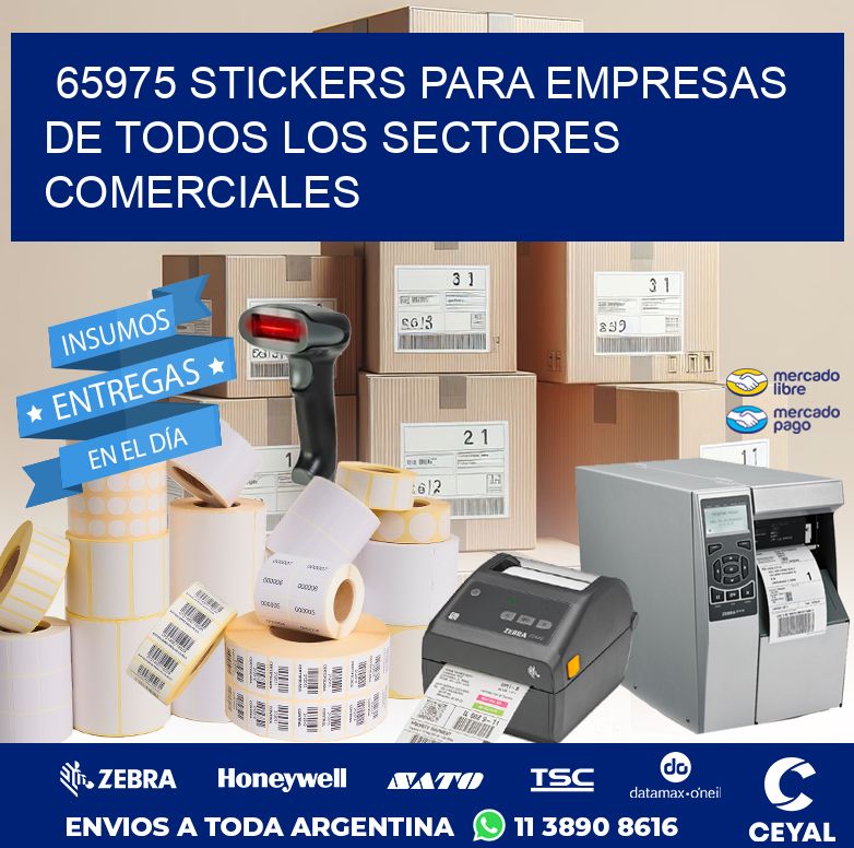 65975 STICKERS PARA EMPRESAS DE TODOS LOS SECTORES COMERCIALES