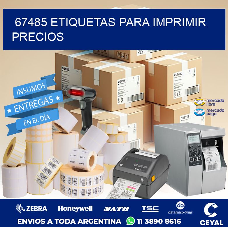 67485 ETIQUETAS PARA IMPRIMIR PRECIOS