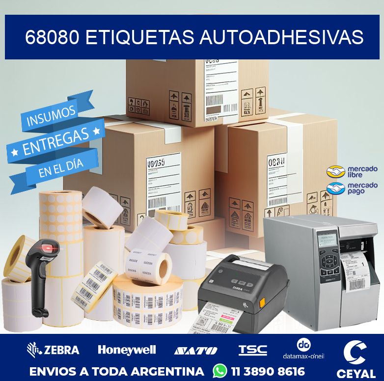 68080 ETIQUETAS AUTOADHESIVAS