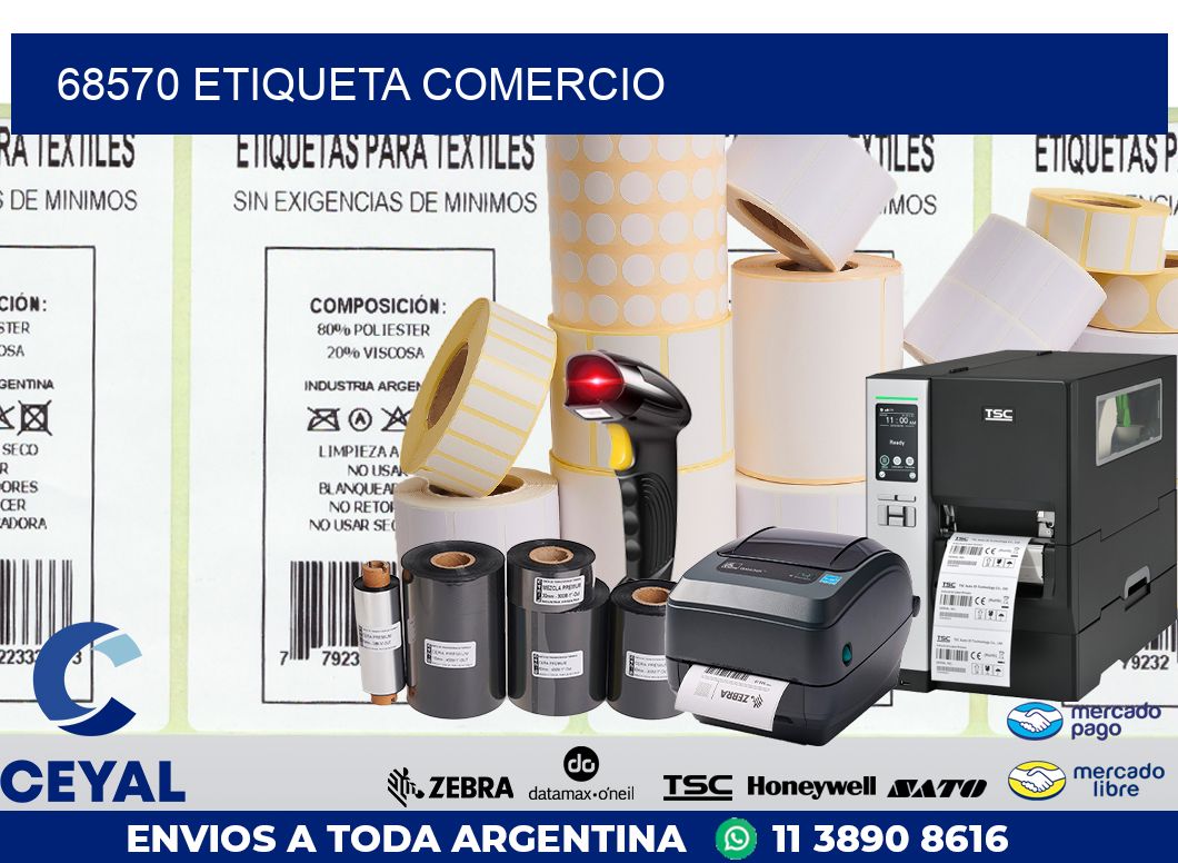 68570 ETIQUETA COMERCIO