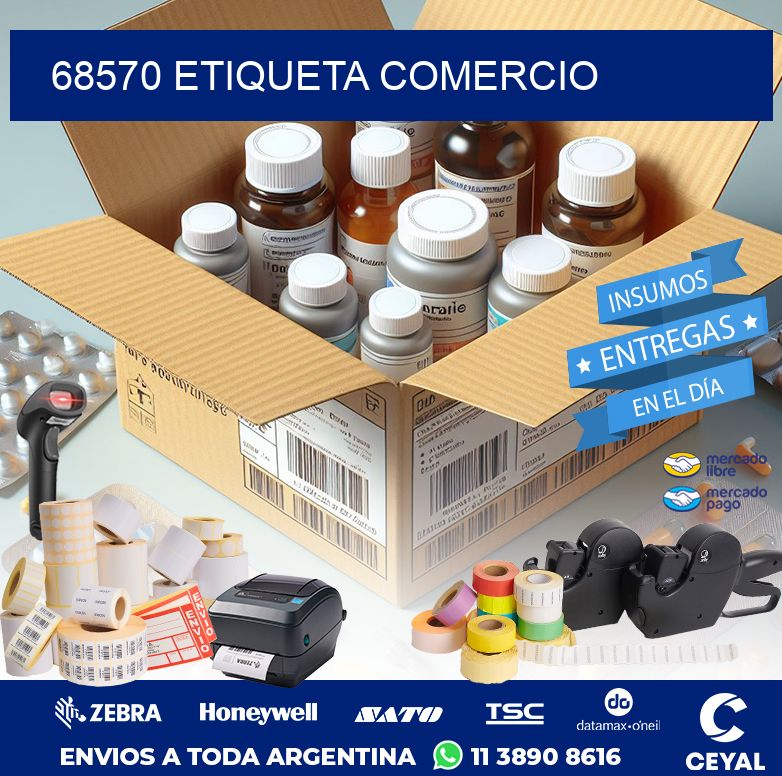 68570 ETIQUETA COMERCIO